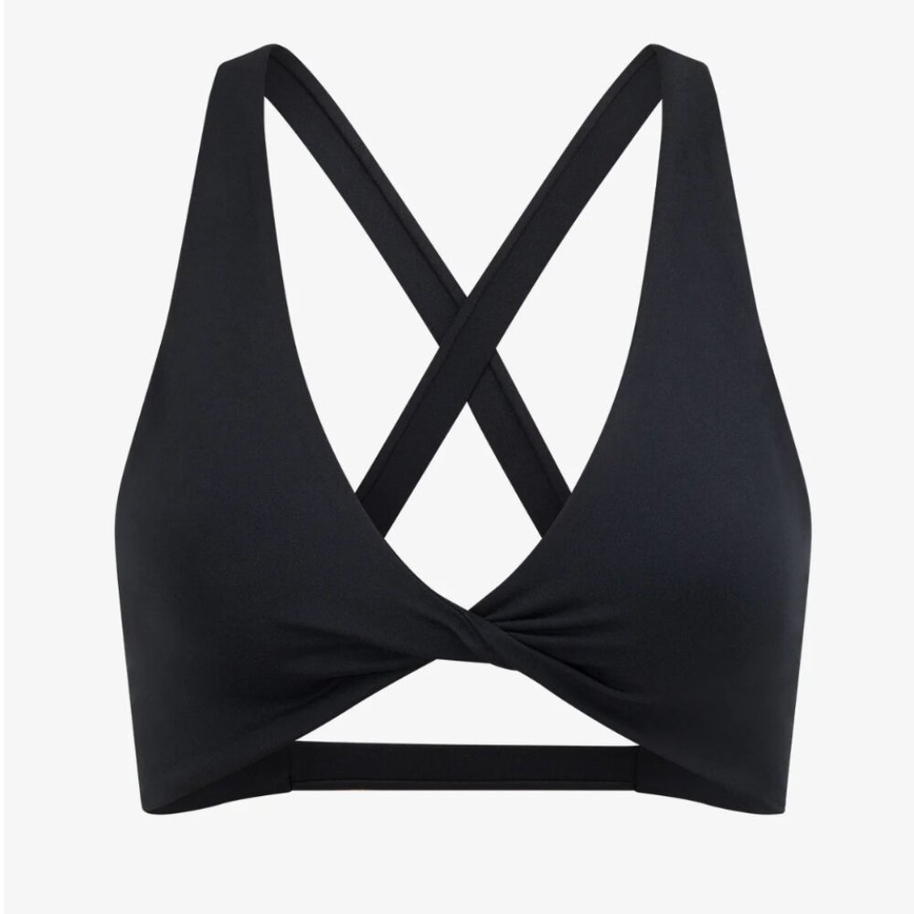 NWT CSB Black Serenity Sierra Crop - Size Small